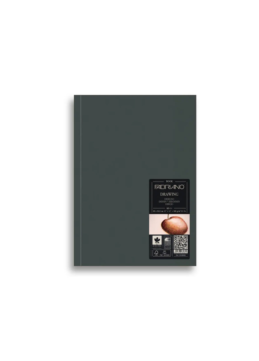 Fabriano Drawing Book - 25 x 35.3 cm - 160g - 60 Blatt - portrait