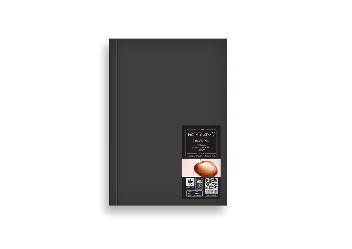 Fabriano Drawing Book - A5 - 160g - 60 Blatt - portrait - Kidis Art