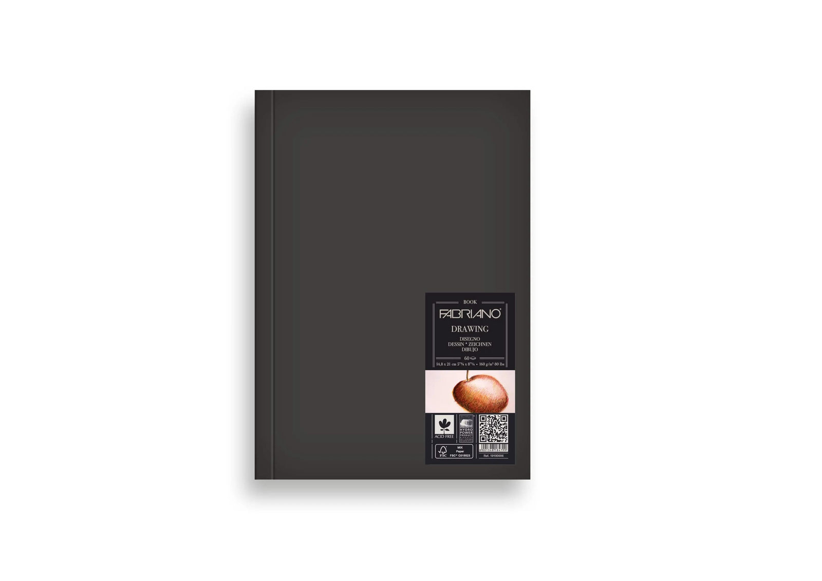 Fabriano Drawing Book - A5 - 160g - 60 Blatt - portrait - Kidis Art