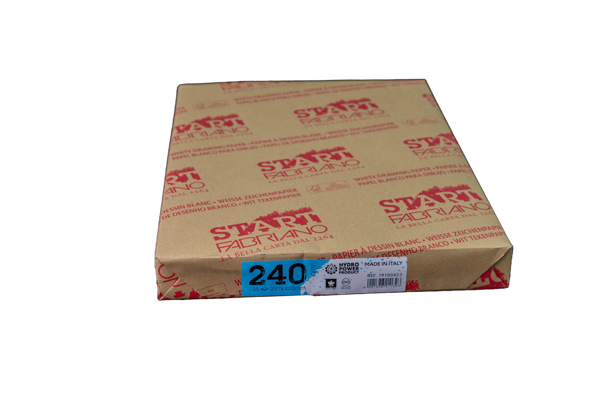 Fabriano Start Bogen - A3 - 240g - Multipack à 125 Blatt - Kidis Art