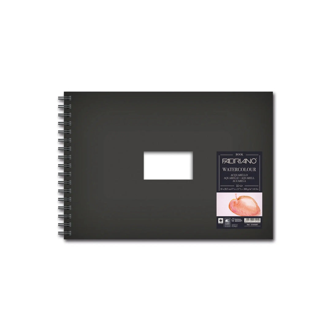 Fabriano Watercolour Book - A4 - 300g - 25 Blatt - Spirale