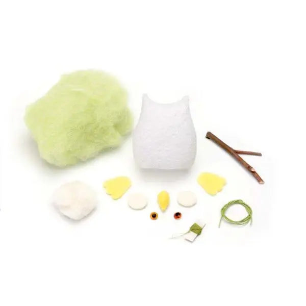 Filz-Creativ-Set Eule, 9,0x8,0cm Glorex