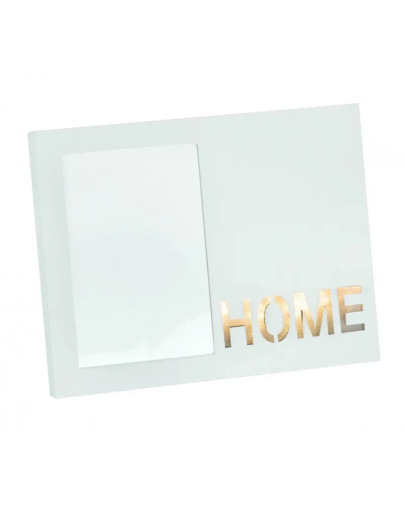 Foto-Rahmen HOME 23x18x2cm mit Licht Batt: 3x AAA Pappe