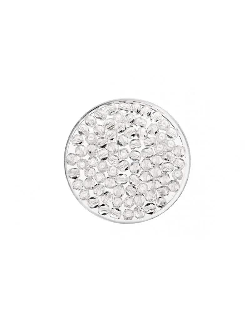 Glasschliffperlen 4mm 100St crystal - Kidis Art
