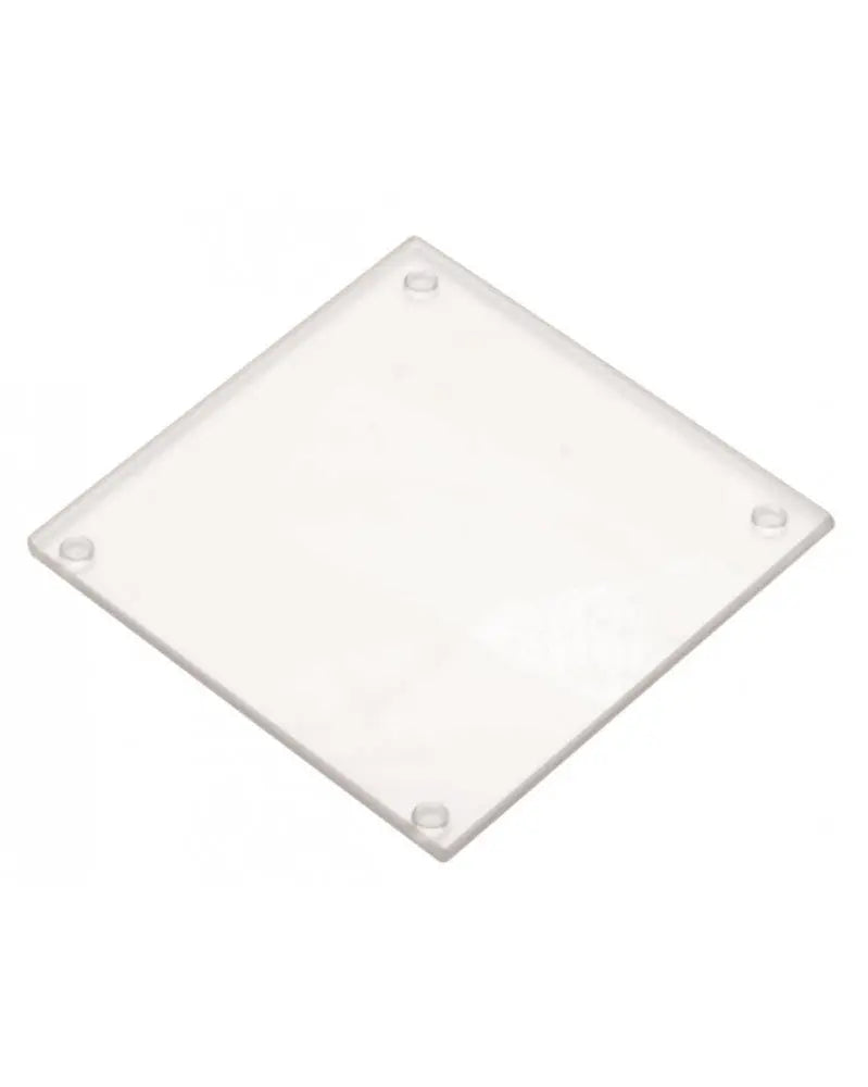 Glasuntersetzer eckig 95x95 mm, 4 Stück
