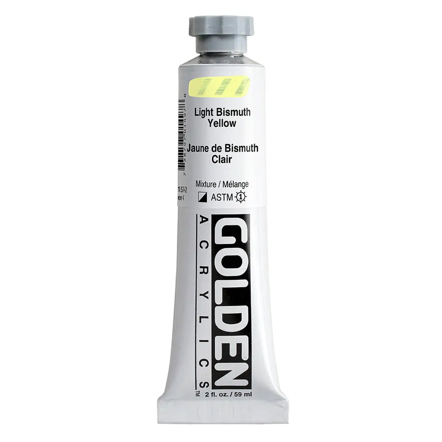 Golden Heavy Body Acrylfarbe Bismuth Gelb Hell 59 ml