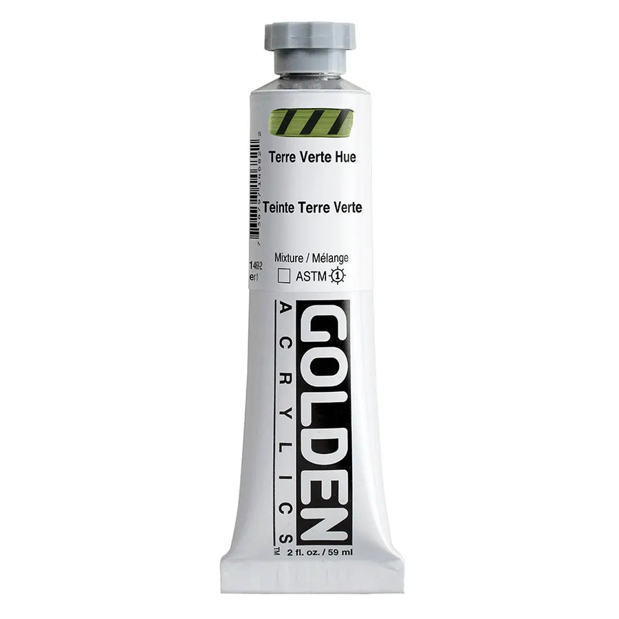 Golden Heavy Body Acrylfarbe Grune Erde Farbton 59 ml
