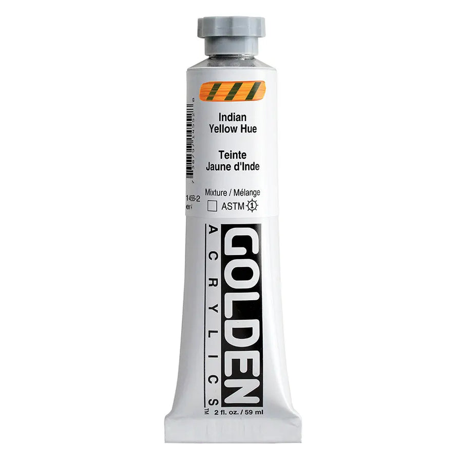 Golden Heavy Body Acrylfarbe Indien Gelber Farbton 59 ml