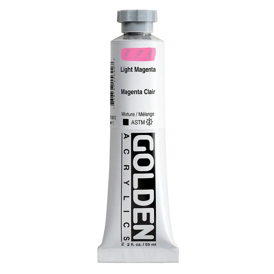 Golden Heavy Body Acrylfarbe Magenta Hell 59 ml