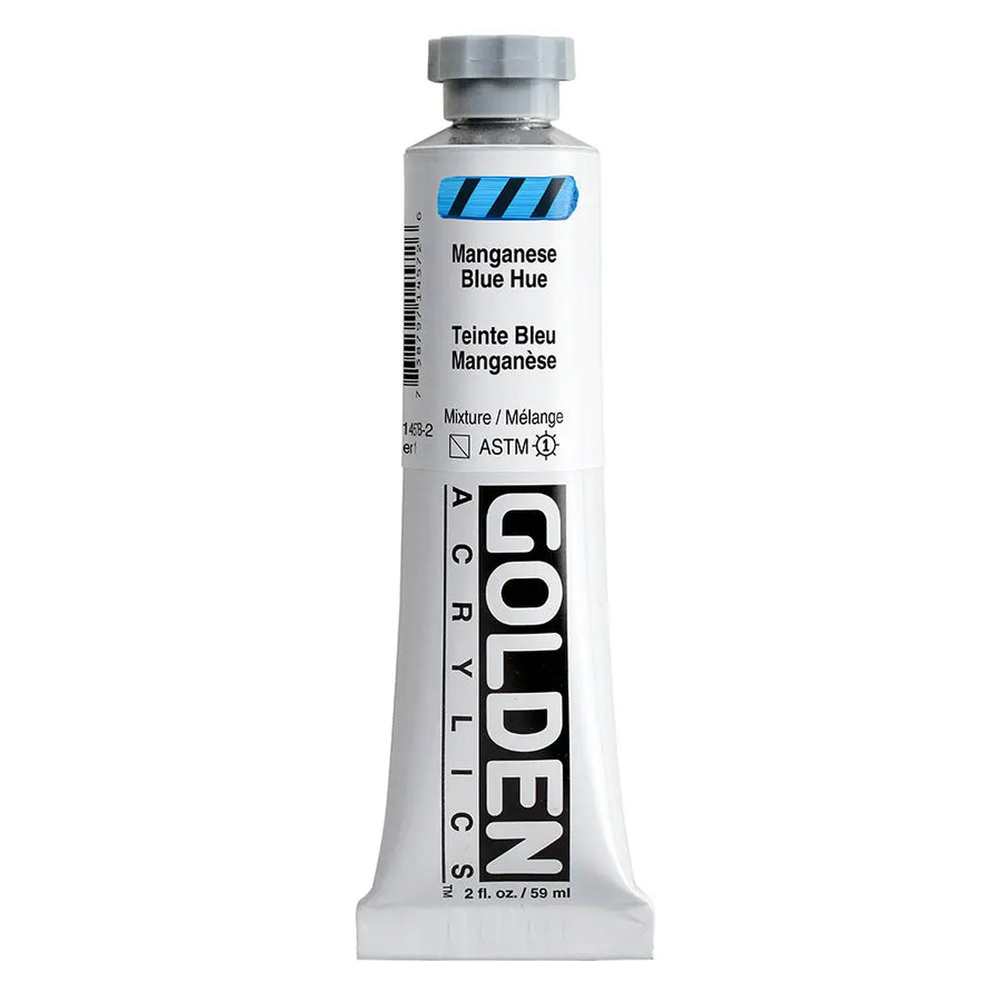 Golden Heavy Body Acrylfarbe Manganeseblau Farbton 59 ml