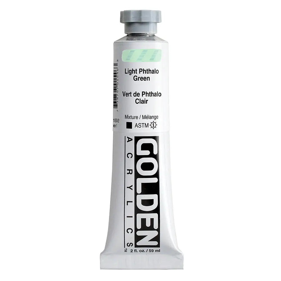 Golden Heavy Body Acrylfarbe Phthalogrun Hell 59 ml