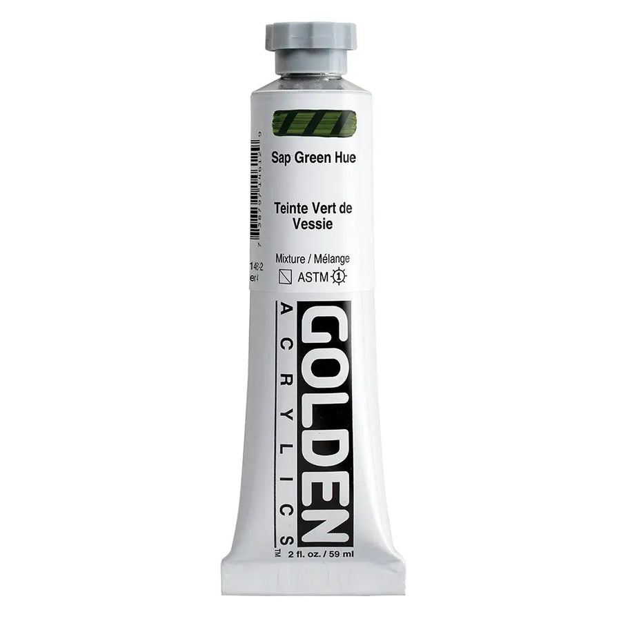 Golden Heavy Body Acrylfarbe Saftgrun Farbton 59 ml