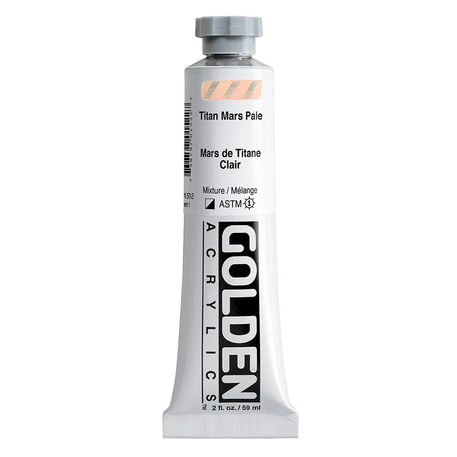 Golden Heavy Body Acrylfarbe Titan Mars Hell 59 ml