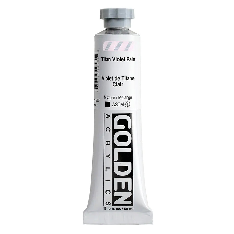 Golden Heavy Body Acrylfarbe Titan Violett Hell 59 ml