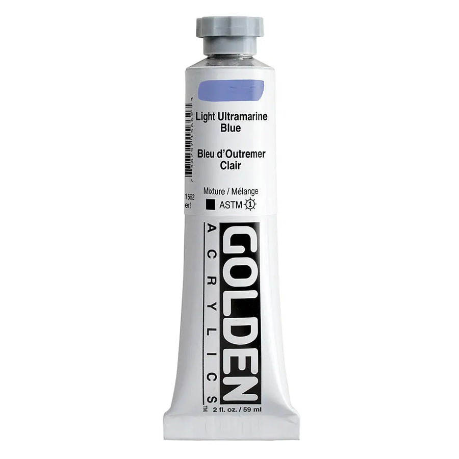 Golden Heavy Body Acrylfarbe Ultramarinblau Hell 59 ml