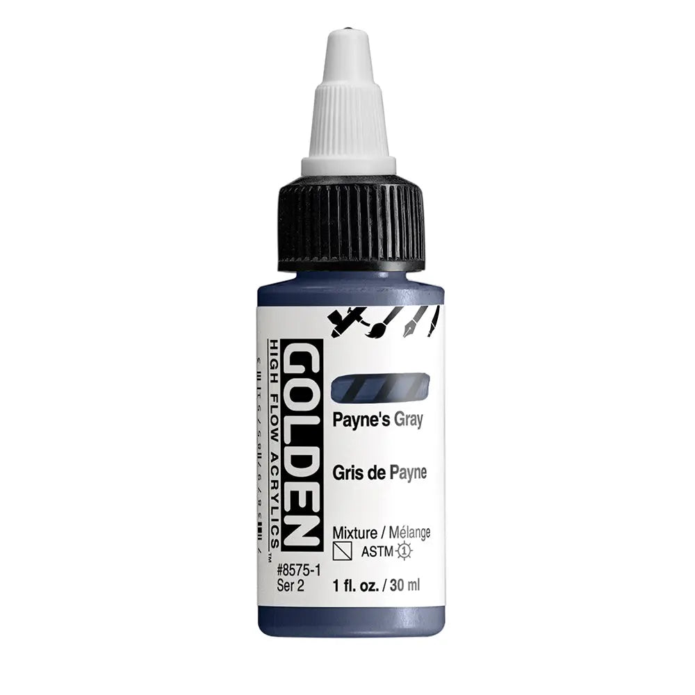Golden High Flow Acrylfarbe Paynesgrau 30 ml
