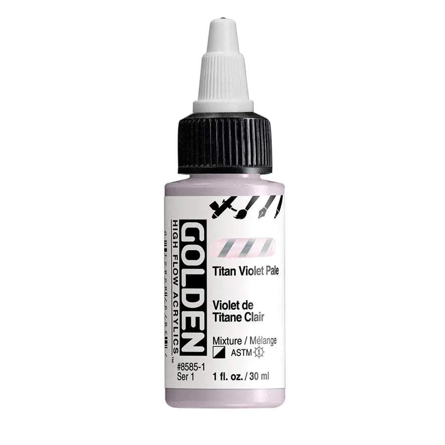 Golden High Flow Acrylfarbe Titan Violett Hell 30 ml