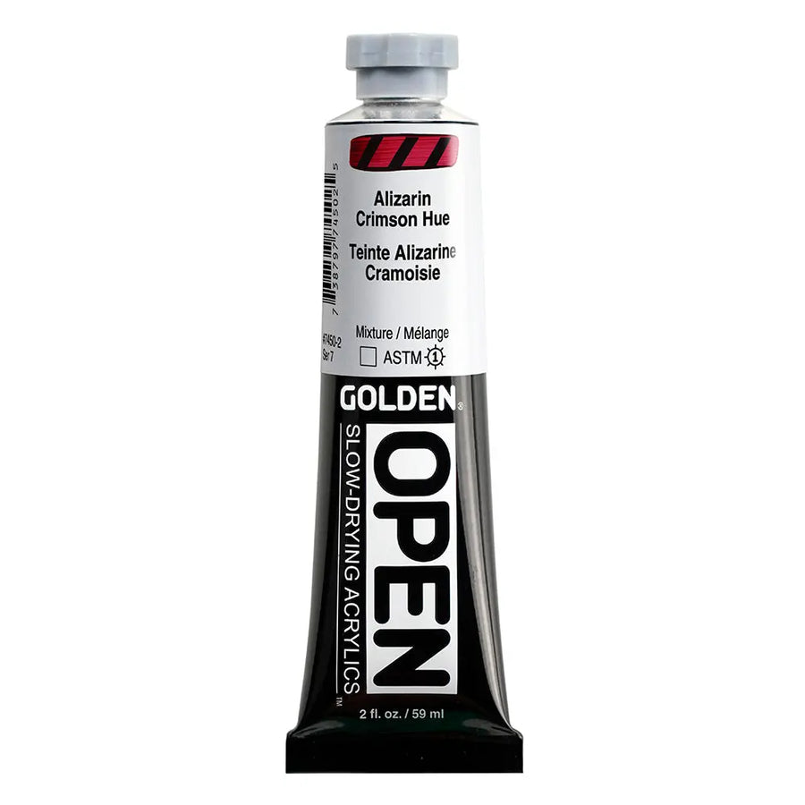 Golden OPEN Acrylfarbe Alizarin-Karmesin Farbton 59 ml