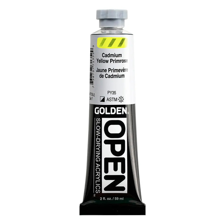 Golden OPEN Acrylfarbe Cadmium Primelgelb 59 ml