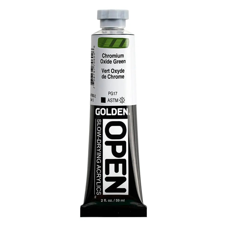 Golden OPEN Acrylfarbe Chrom.oxid. Grun 59 ml