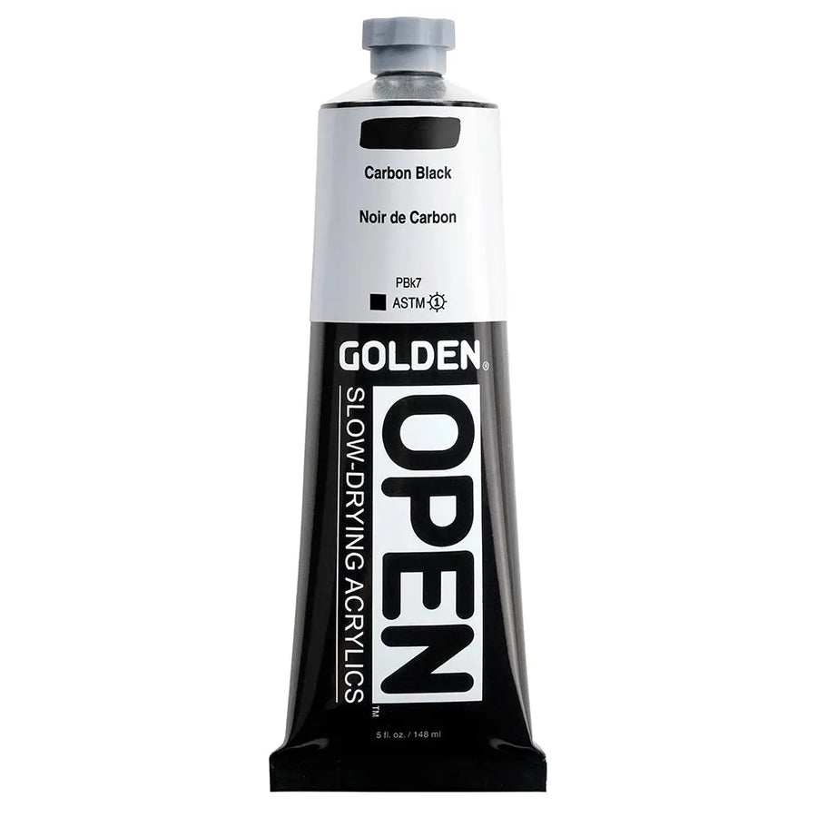 Golden OPEN Acrylfarbe Er Carbonschwarz 148 ml