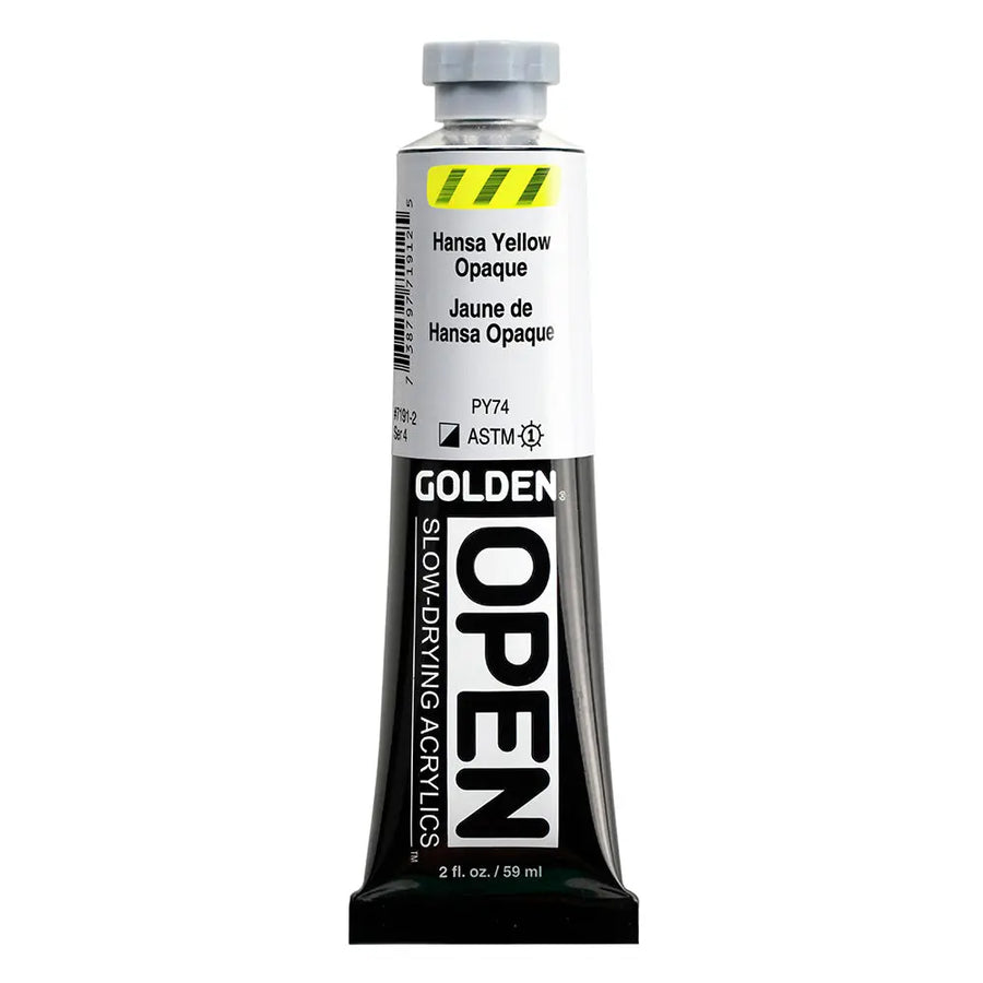 Golden OPEN Acrylfarbe Hansa Gelb Op. 59 ml