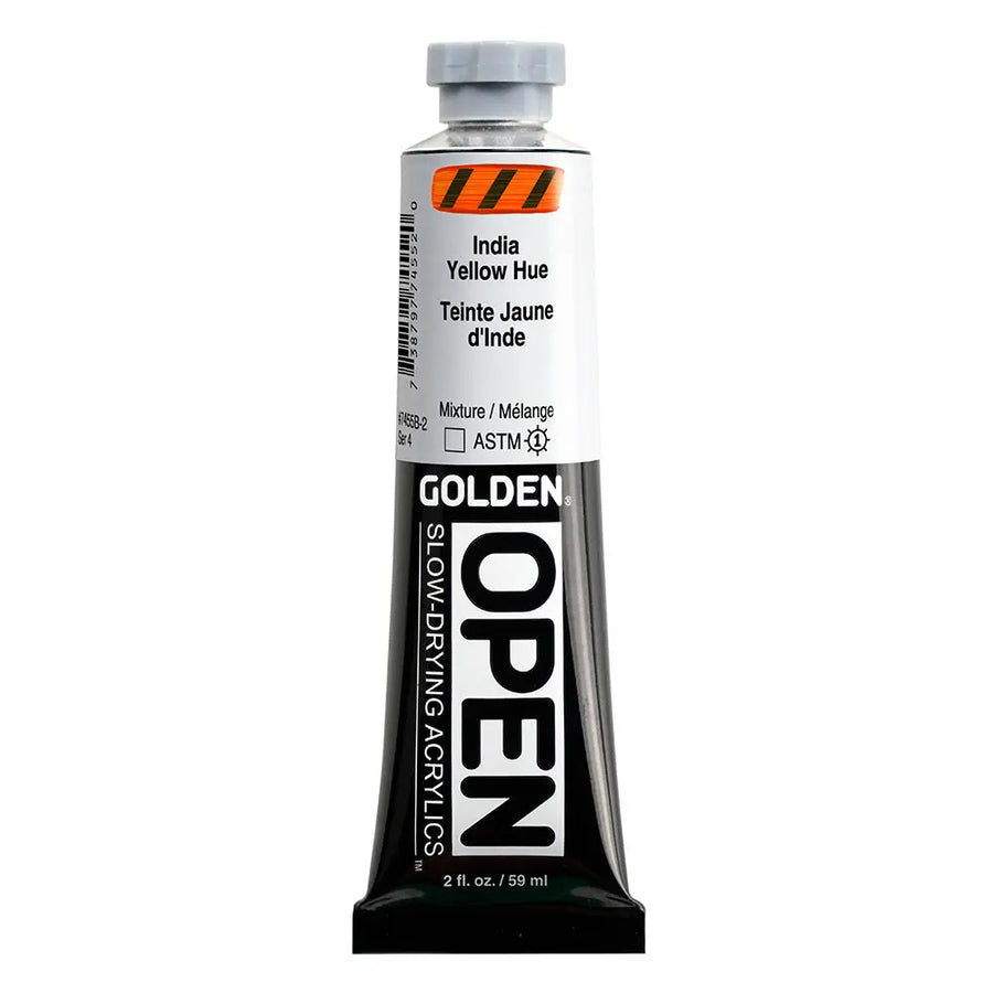 Golden OPEN Acrylfarbe Indien Gelbe Farbe 59 ml