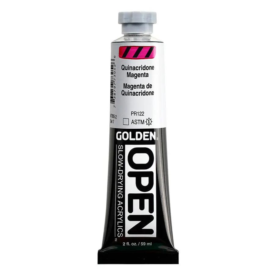 Golden OPEN Acrylfarbe Quinacridon Magenta 59 ml