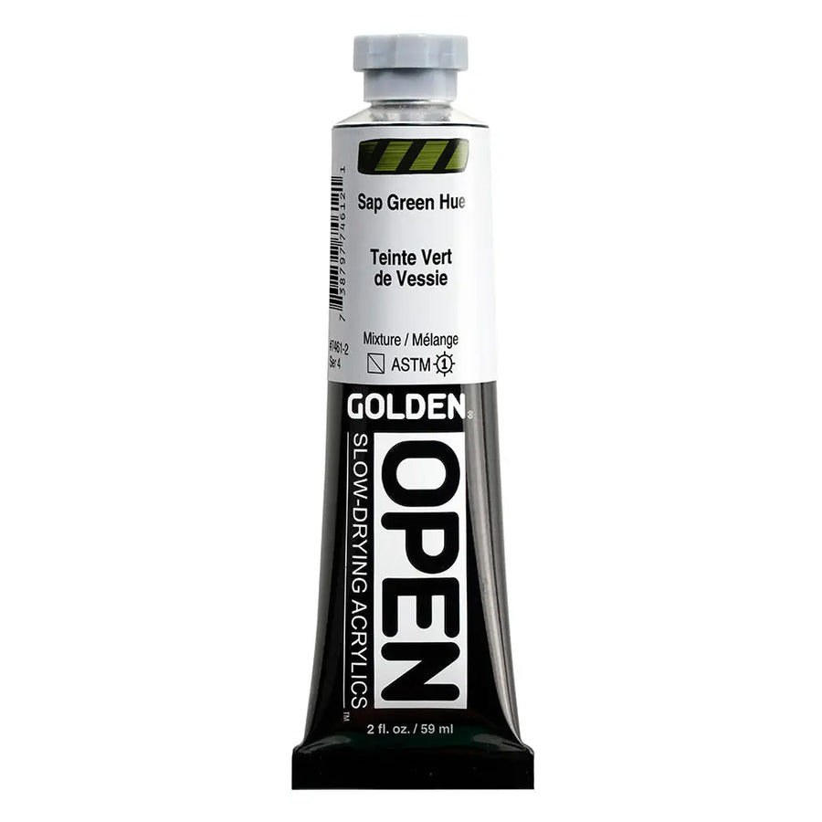 Golden OPEN Acrylfarbe Saftgrun Farbton 59 ml