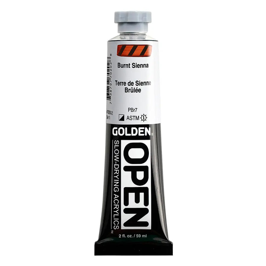 Golden OPEN Acrylfarbe Siena Gebrannt 59 ml