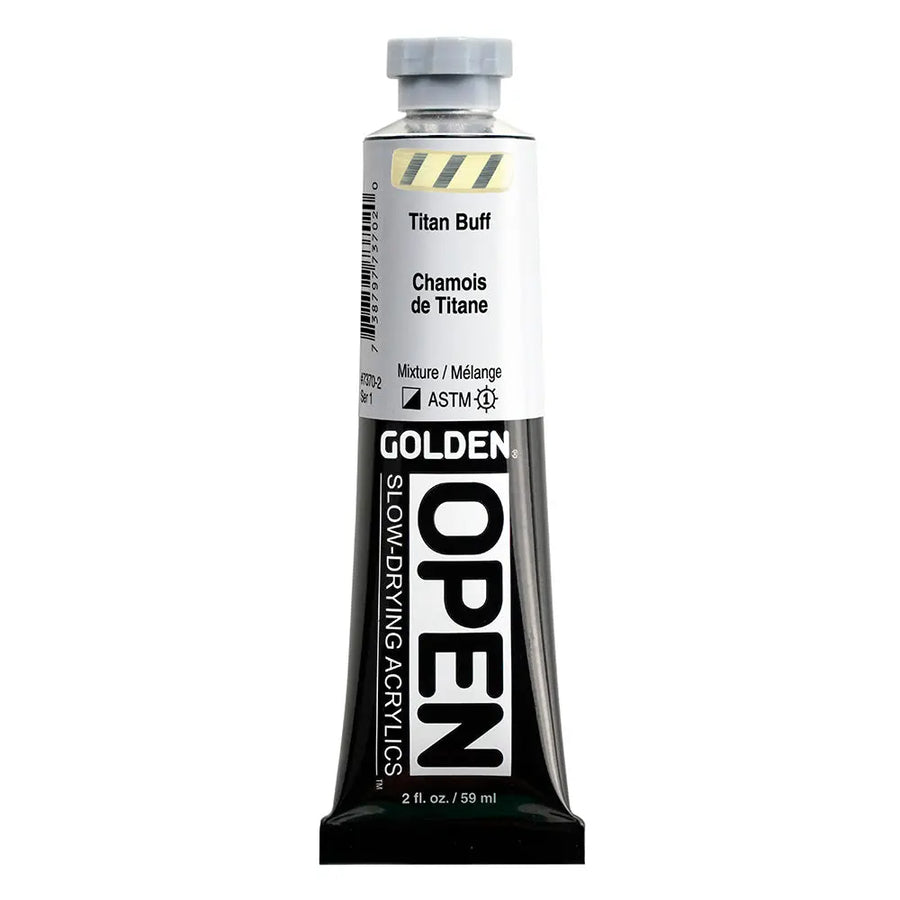 Golden OPEN Acrylfarbe Titanbuff 59 ml