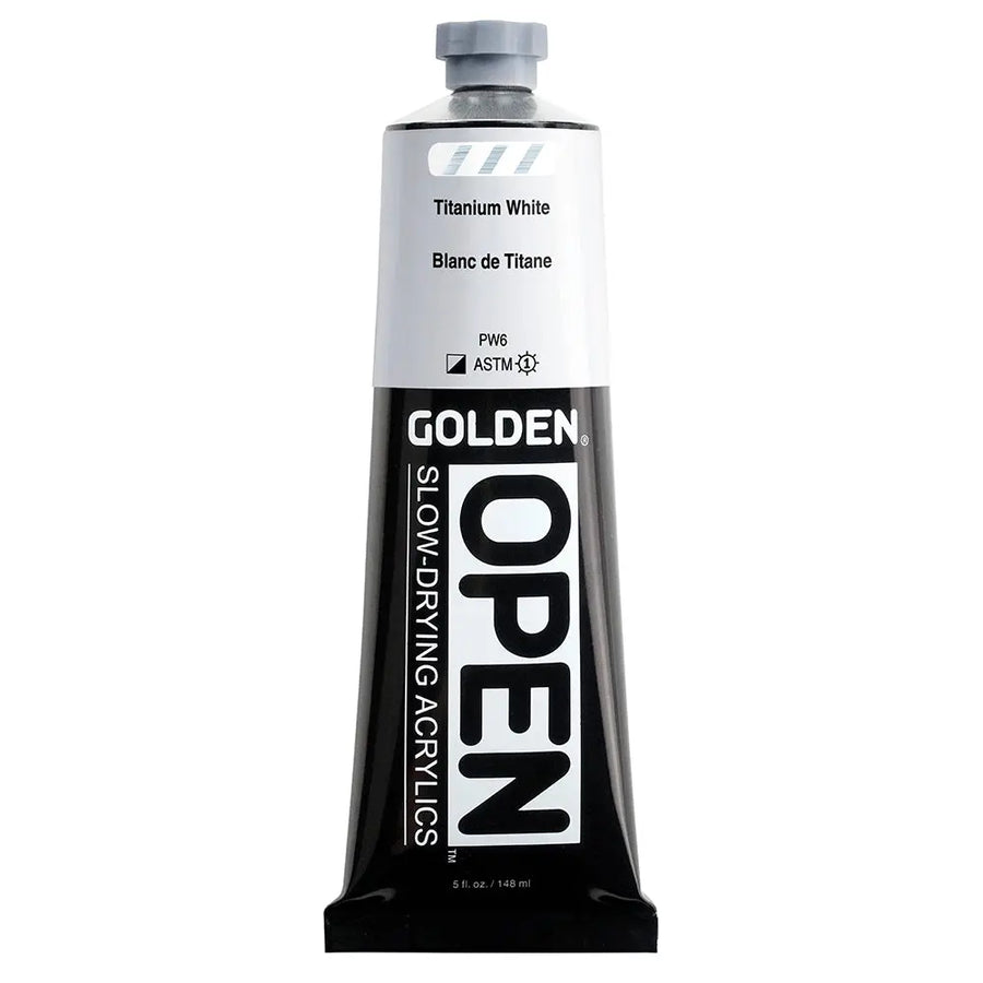 Golden OPEN Acrylfarbe Titanweiss 148 ml