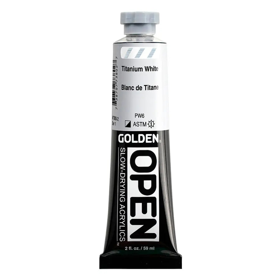 Golden OPEN Acrylfarbe Titanweiss 59 ml