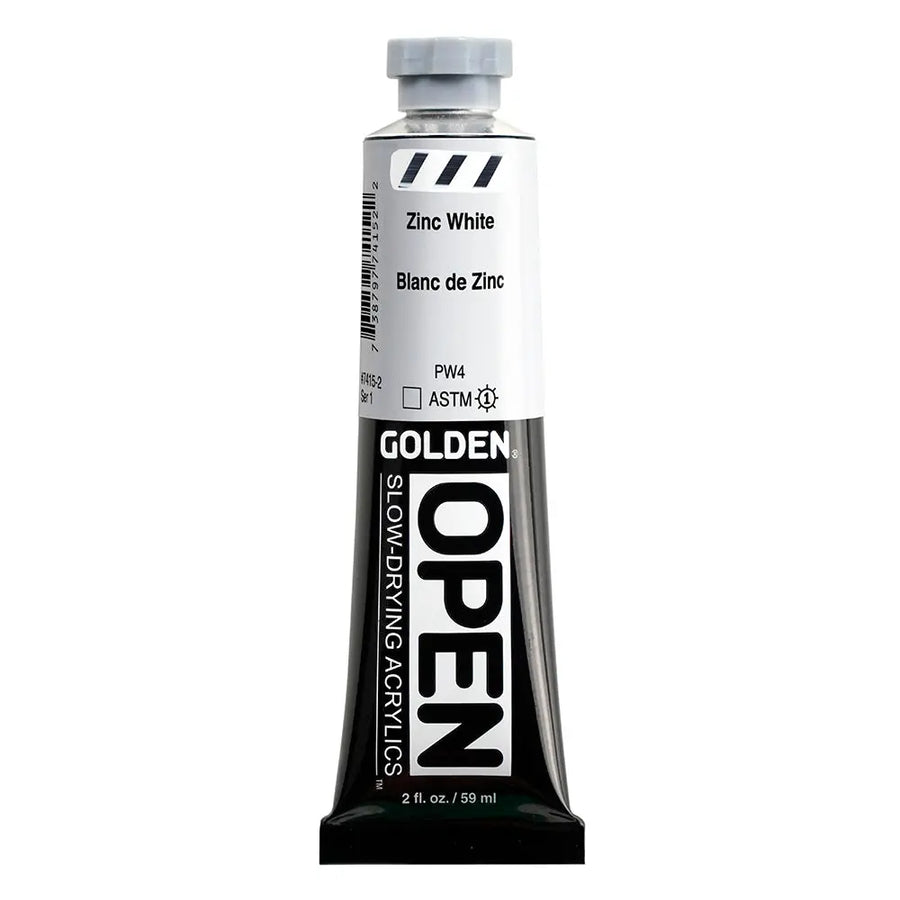 Golden OPEN Acrylfarbe Zinkweiss 59 ml