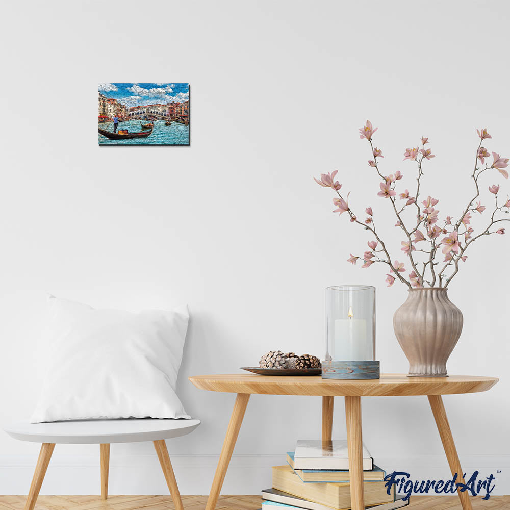 Holzpuzzle 2D Design – Der Kanal von Venedig - Kidis Art