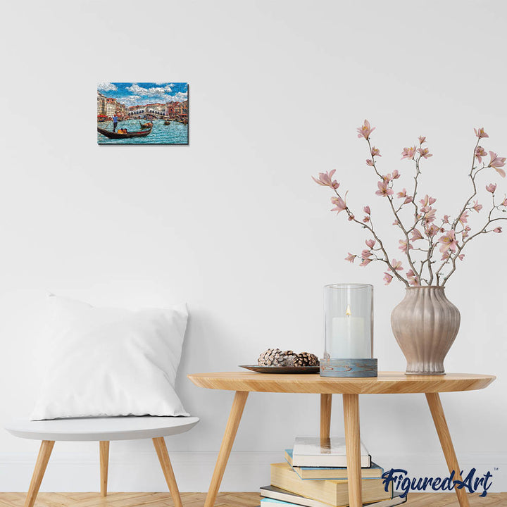 Holzpuzzle 2D Design – Der Kanal von Venedig