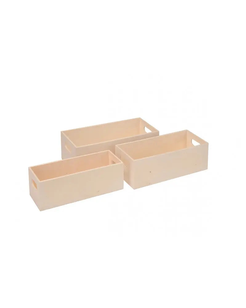 Jardinièren-Set 28x11,5x8,5cm