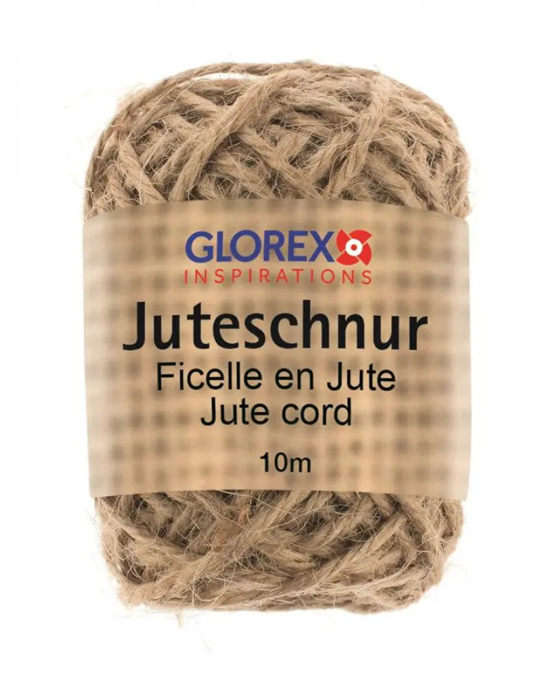 Juteschnur 10m hellbraun