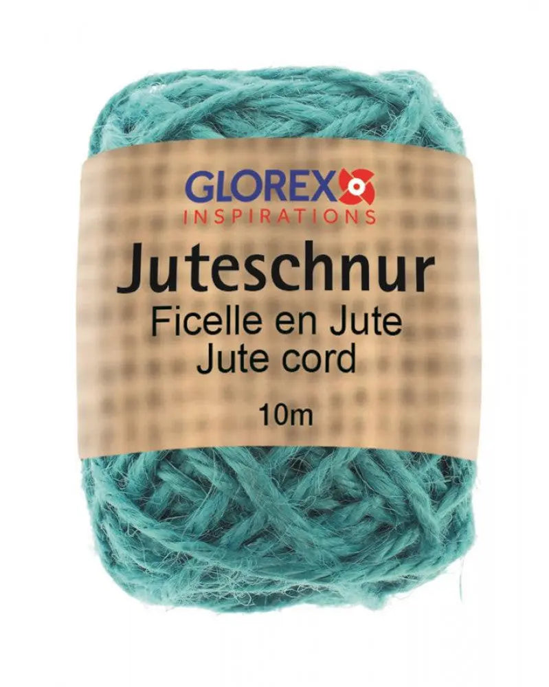 Juteschnur 10m türkis