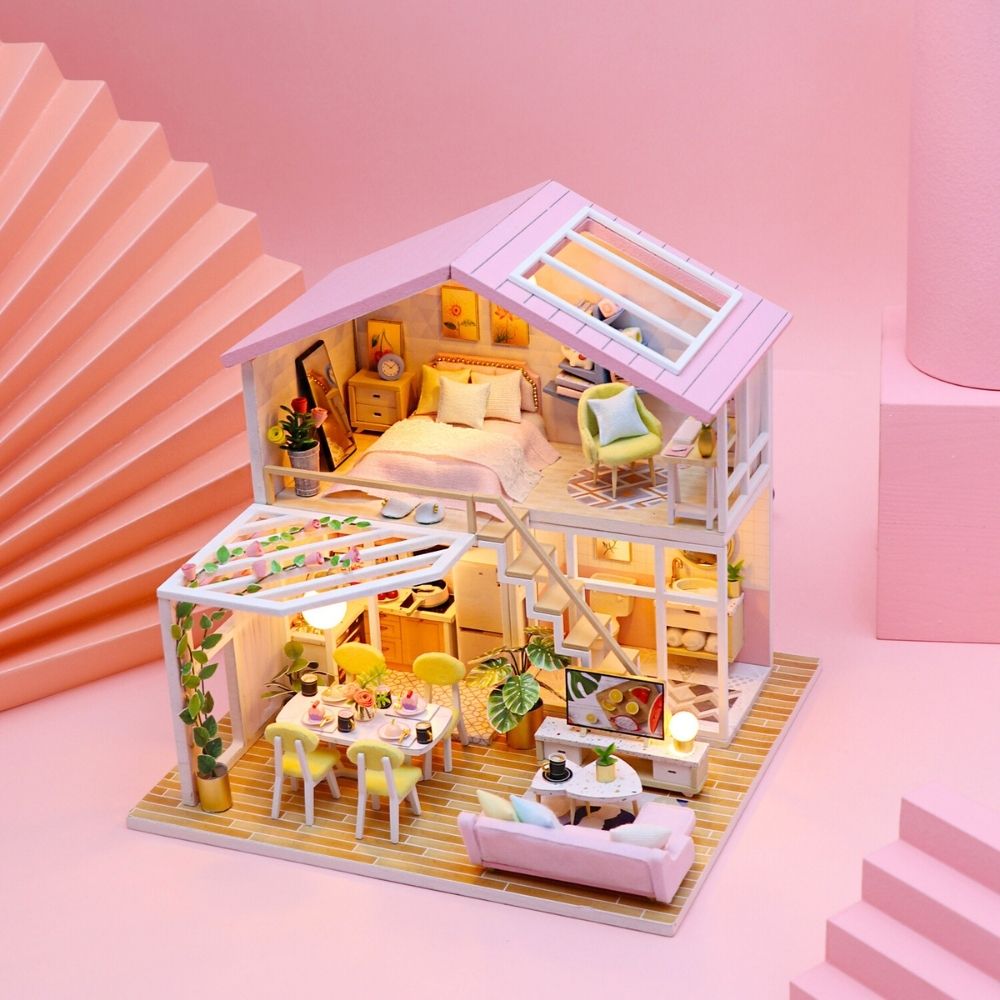 Miniaturhaus - Angenehmer Moment - Kidis Art