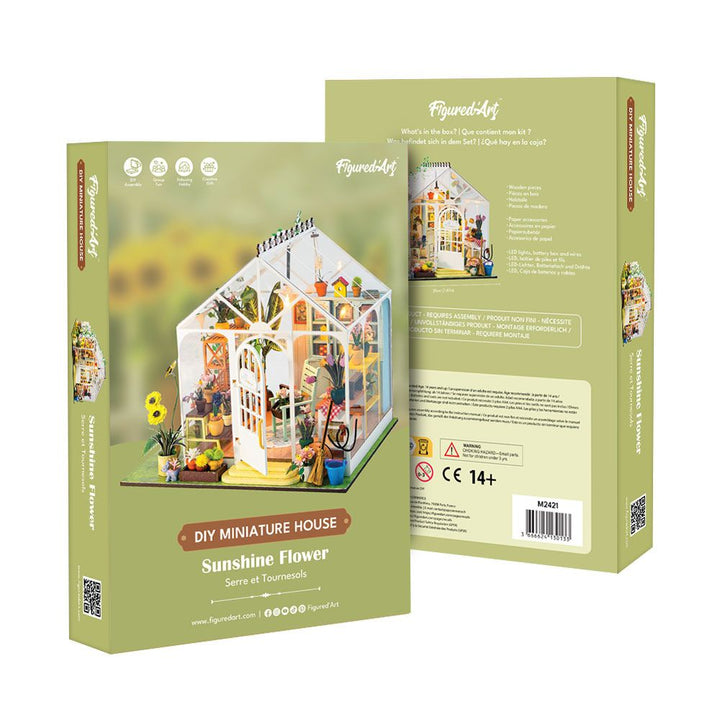 Miniaturhaus - Oder Sonnige Blume