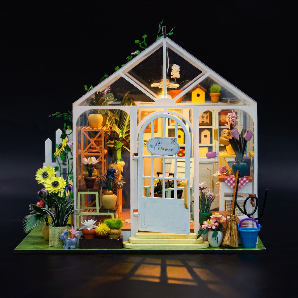 Miniaturhaus - Oder Sonnige Blume - Kidis Art