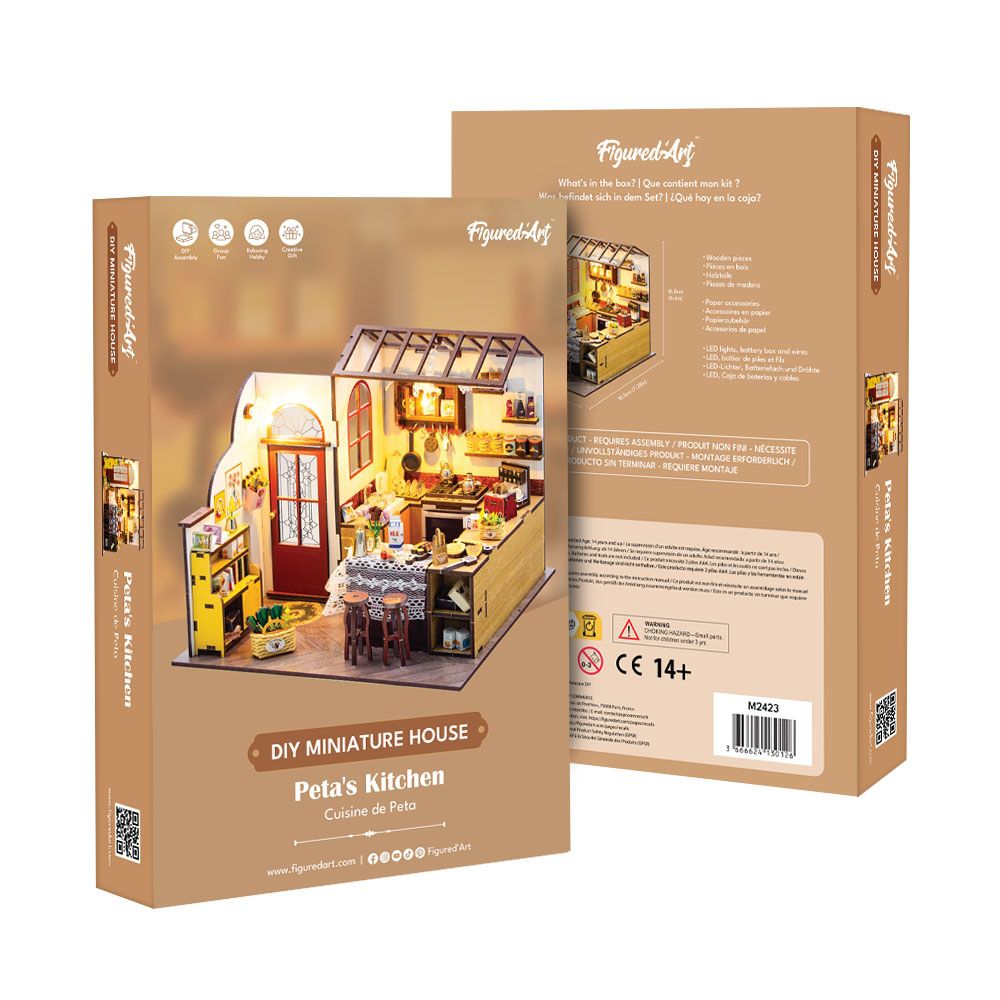 Miniaturhaus - Petas Küche - Kidis Art