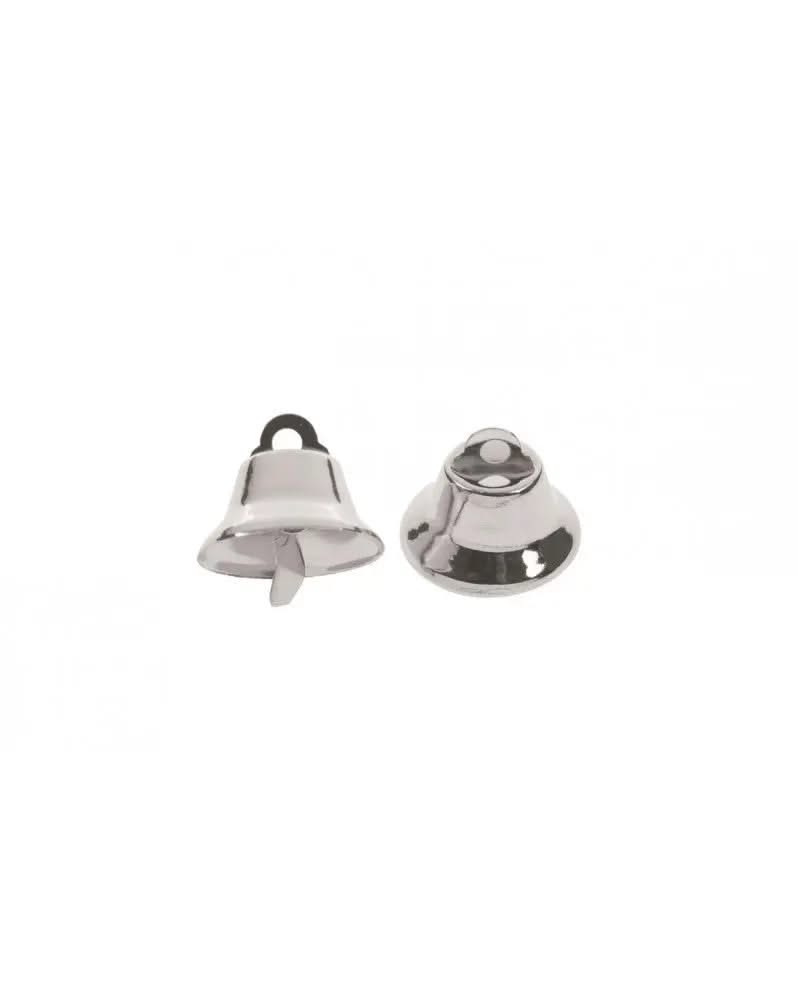 Metallglöckchen,glänzend, 30mm, 6St - Kidis Art