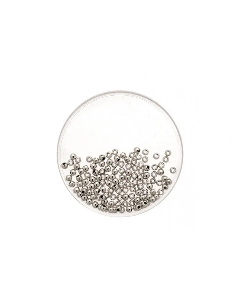 Metallic-Perle silberfb. 8mm