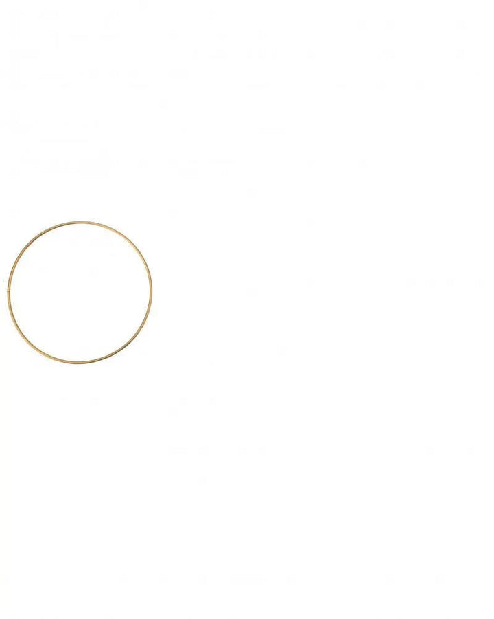 Metallring goldfarben, 15x0,3cm