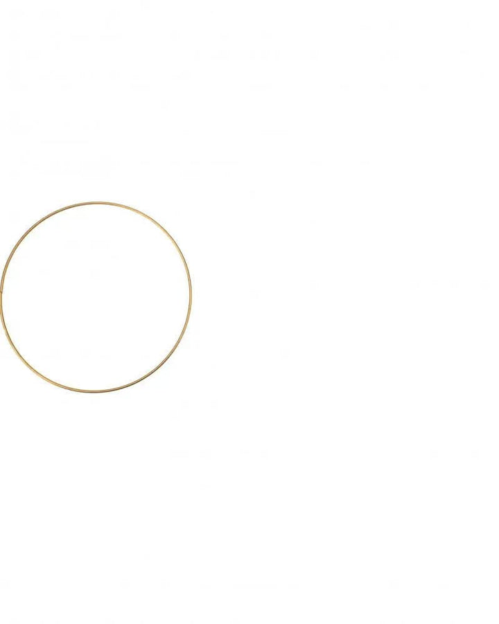 Metallring goldfarben, 20x0,3cm