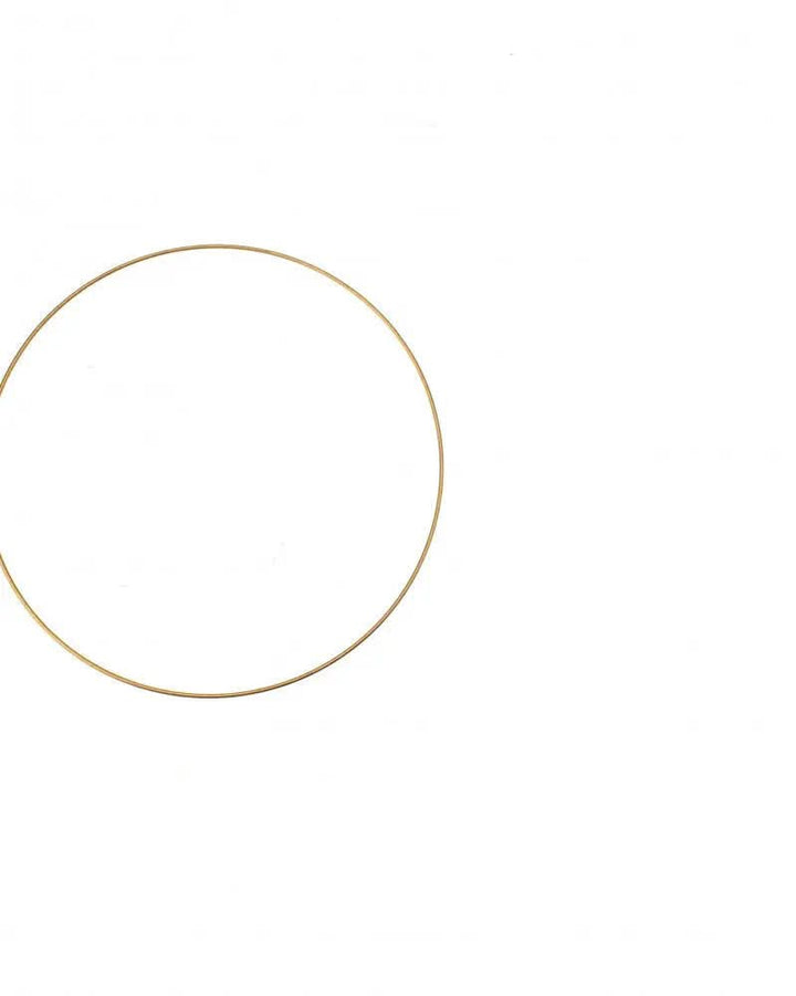 Metallring goldfarben, 30x0,3cm