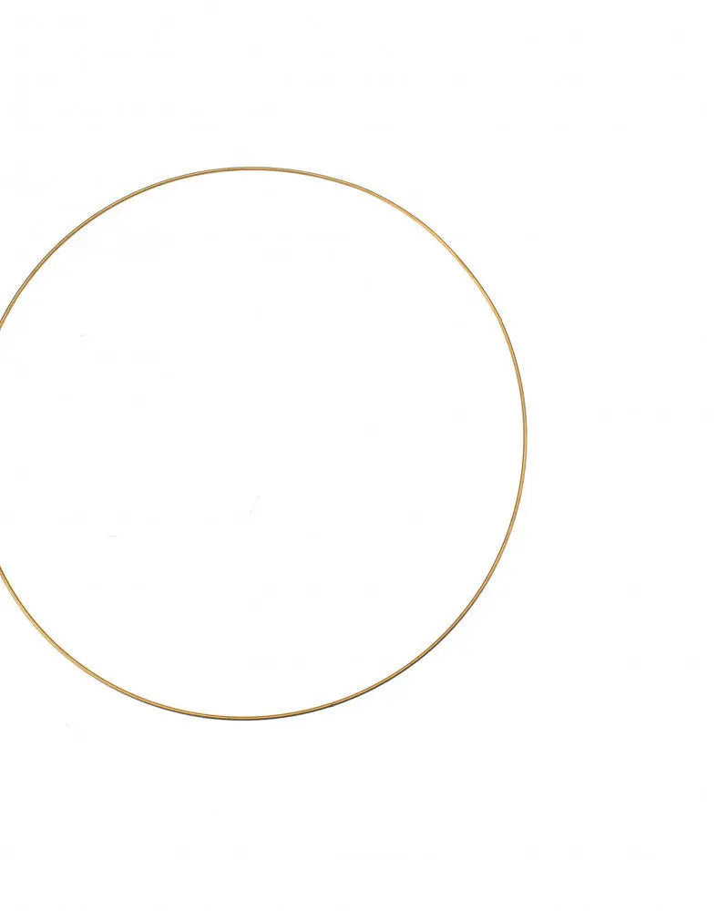 Metallring goldfarben, 40x0,3cm
