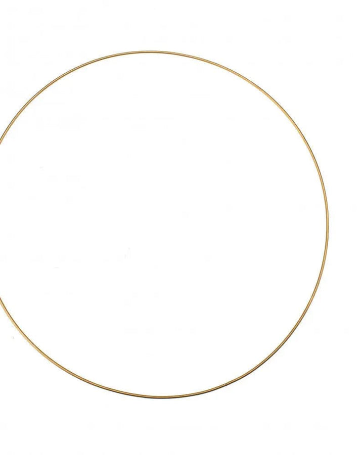 Metallring goldfarben, 50x0,4cm